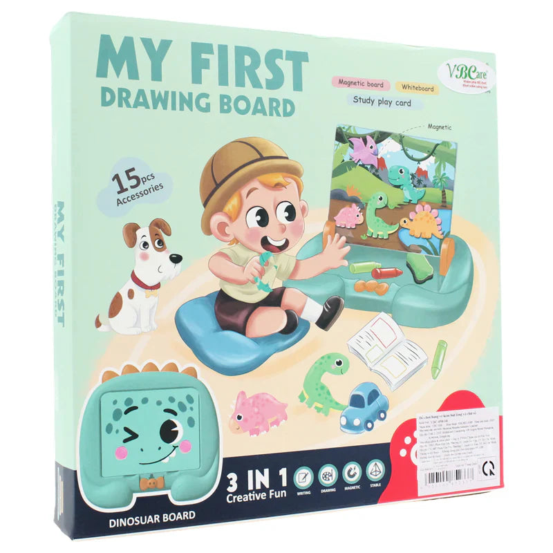 3 In 1 Magnetic Puzzle Drawing Board
