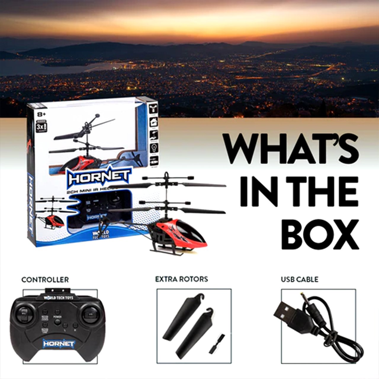 Rechargeable Mini Electric RC Helicopter