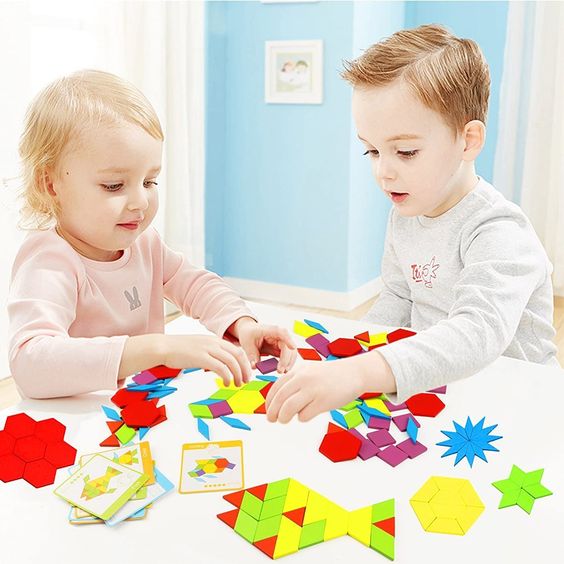 Educational Puzzles Shapes For Kids