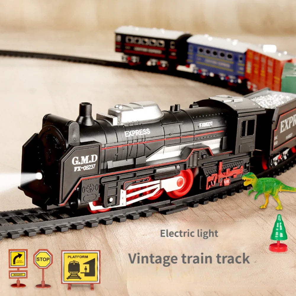 Electric Train Set With Lights