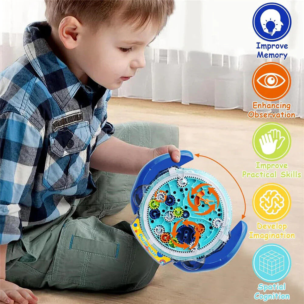 Gravity Memory Sequential Maze Ball Puzzle Toy