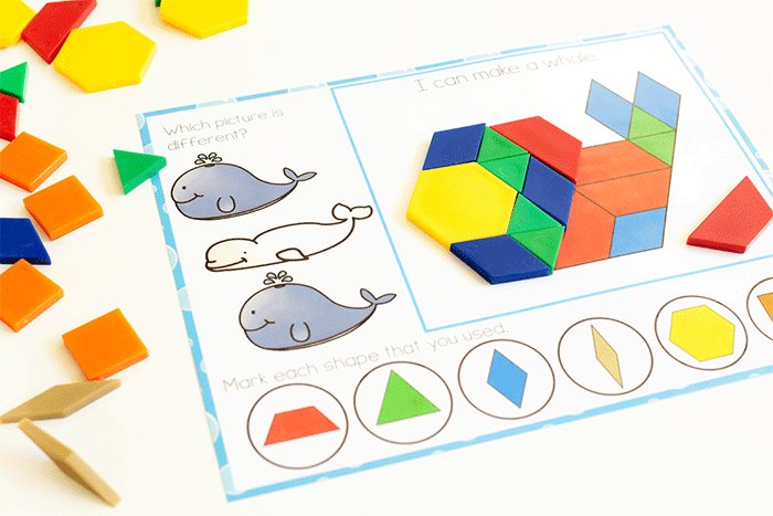 Educational Puzzles Shapes For Kids