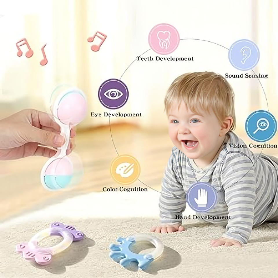 Cute Shape Baby Soft Silicon Teether