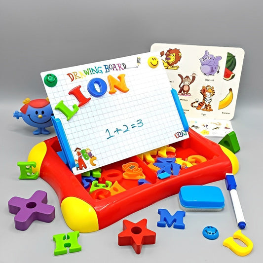 2 in 1 Learning Magnetic Drawing Board