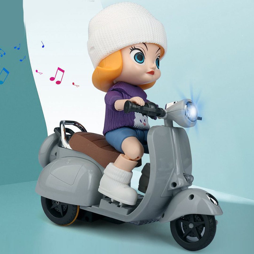 Electric Stunt Girl Tricycle Toy