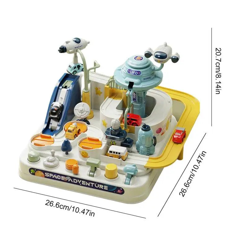 Adventure Vehicle Playset With Racing Cars