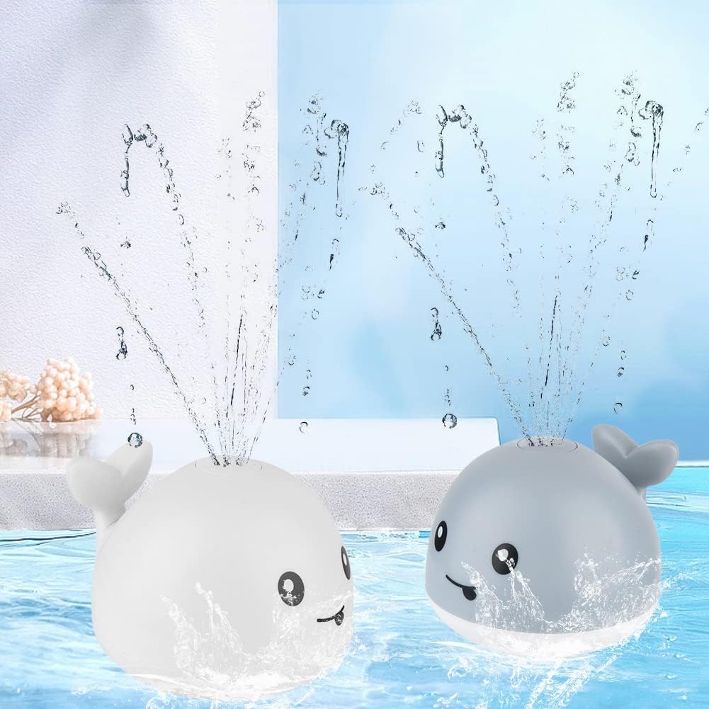 Whale Induction Spray Water Toy