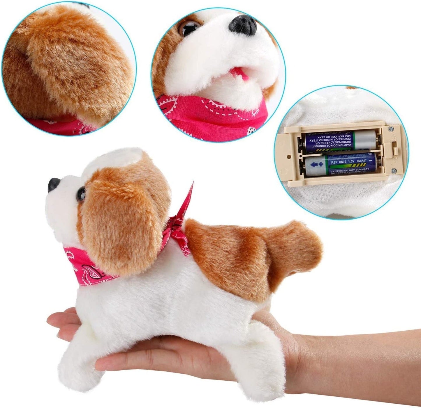 The Adorable Flipping Puppy Toy