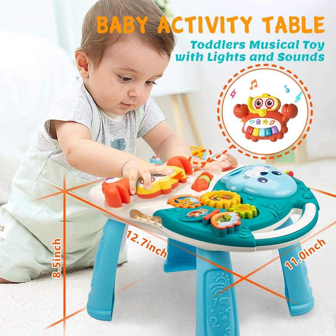 2 In 1 Musical Activity Walker + Activity Table