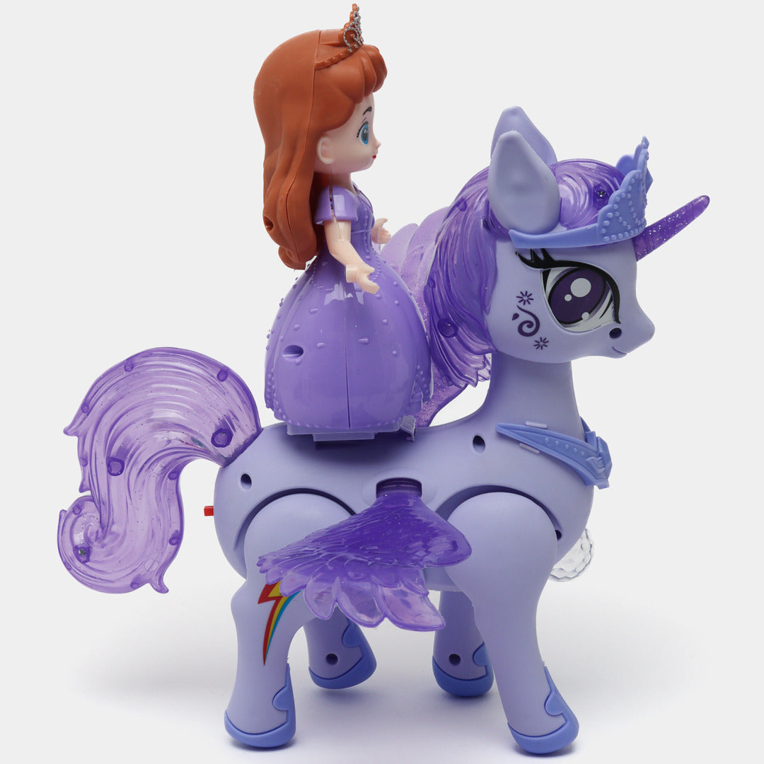 My Little Pony Cute Doll With Horse Toy