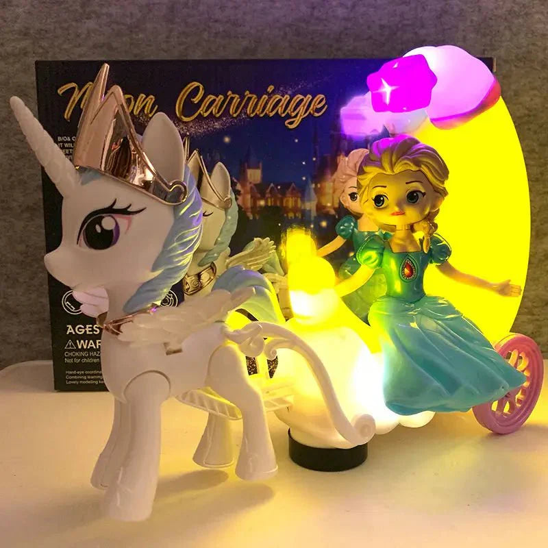 Moon Carriage Princess With Lightning & Music