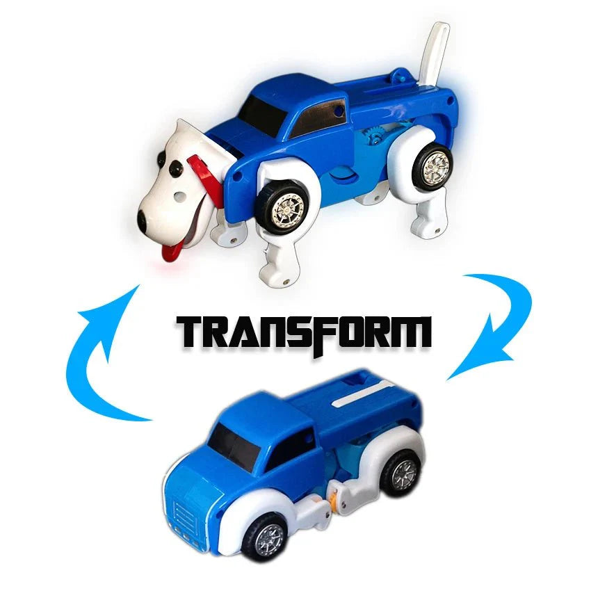 Wind Up Automatically Transform Car Toy