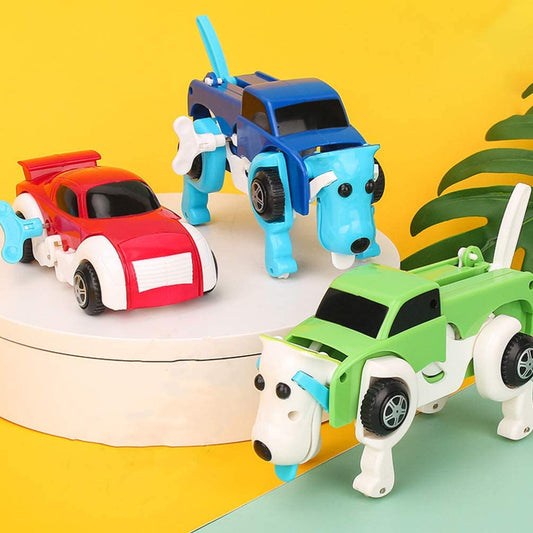 Wind Up Automatically Transform Car Toy