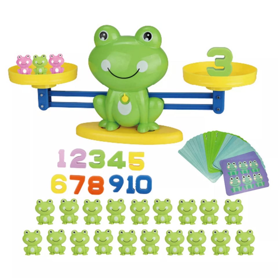 Libra Frog Balance Counting Toy