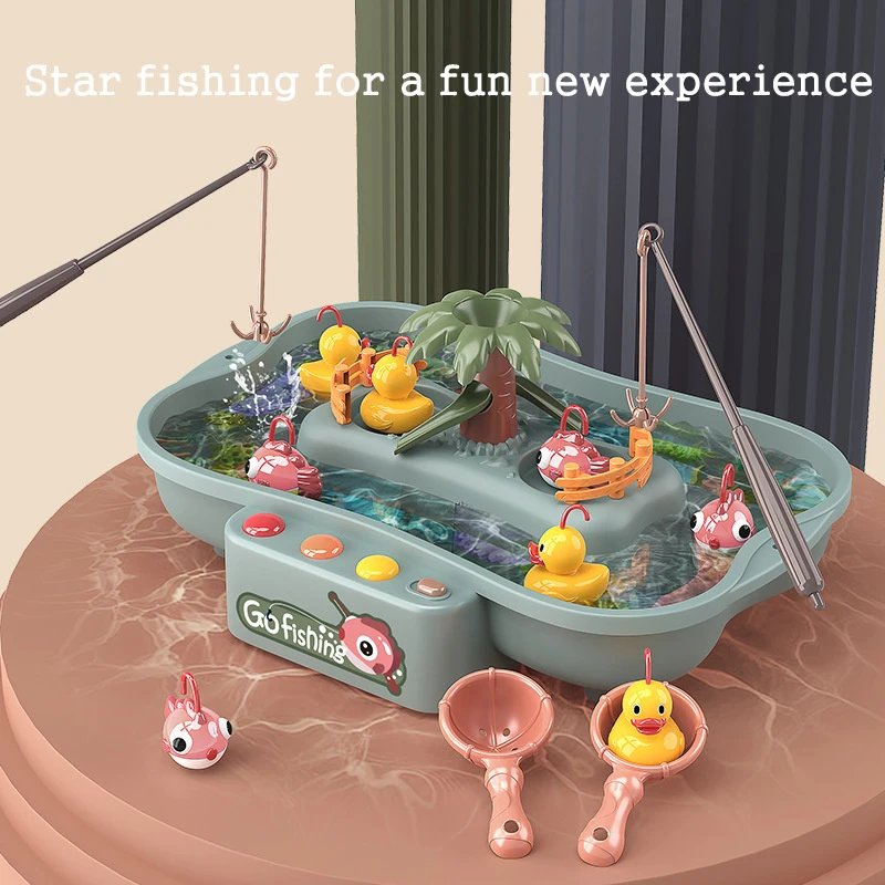 Go Fishing & Duckling Floating Bathtub