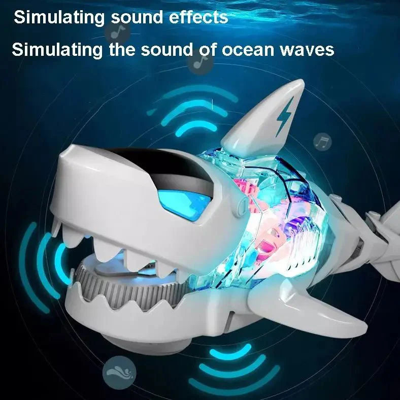 Electric Gear Shark With Light & Music