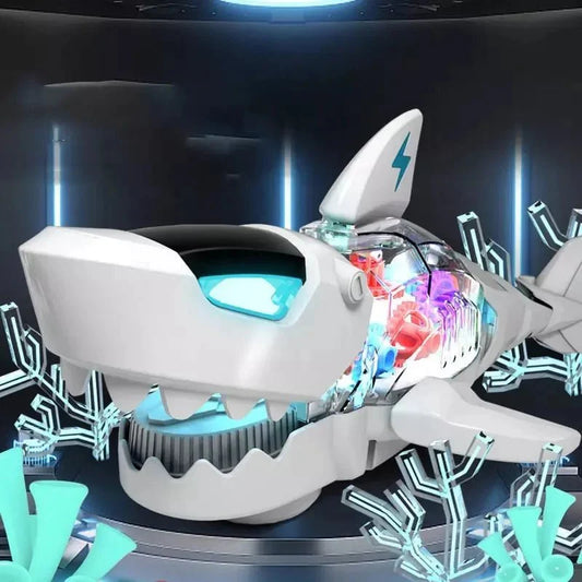 Electric Gear Shark With Light & Music