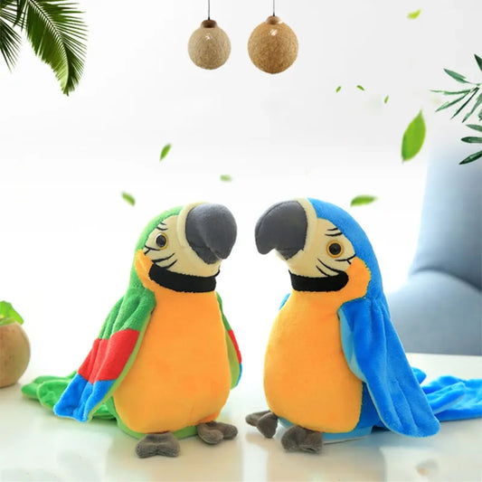 Electric Cute Talking & Waving Wings Parrot Toy