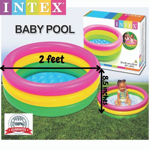 Intex Sunset Glow Inflatable Baby Pool